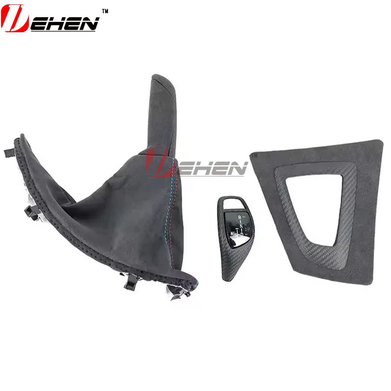 

For BMW 34 Series F30 31 F33 F34 F36 3GT 2014-2018 Carbon fiber shift panel, gearshift cover, handbrake decorative accessories