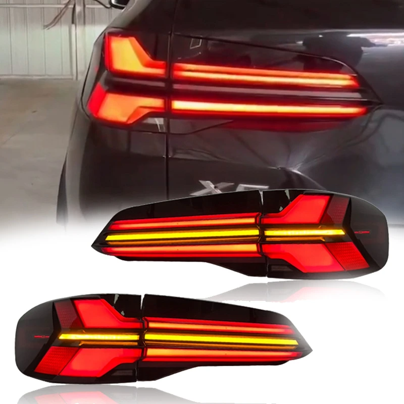 

Car Taillights Assembly For BMW X5 2019-2023 Accessories G05 Led Tail Lights Upgrade High Configure Rear Brake Reverse Lights