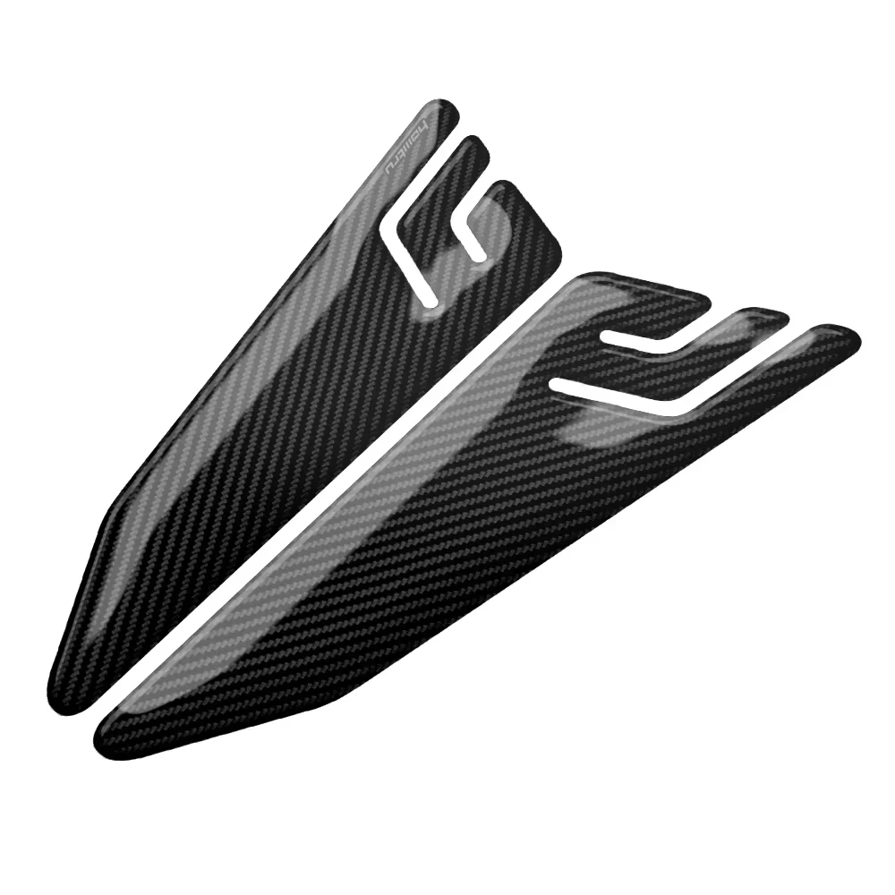 For Yamaha MT-07 2014 2015 2016 2017 3D Carbon-look Motorcycle Side Fuel Tank Pad Knee Grip Protection Sticker