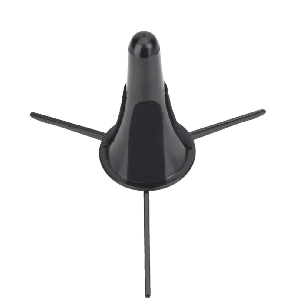 Stable Folding Tripod Folding Clarinet Stand ABS+Metal Black Clarinet Stand Clarinet Tripod Holder For Clarinet