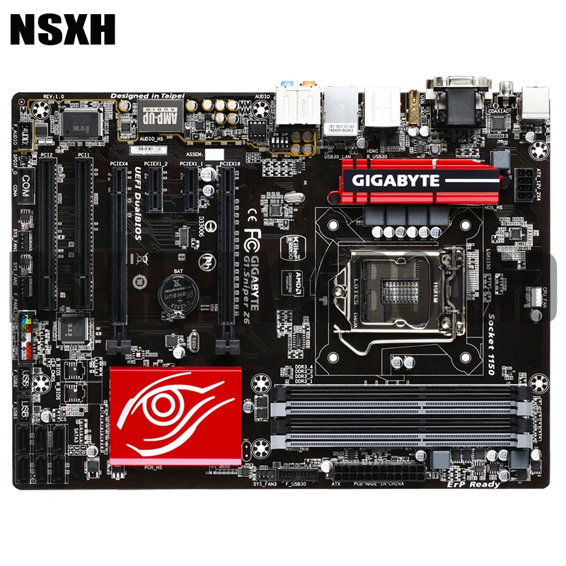 

G1.SNIPER Z6 Mtherboard 32GB LGA 1150 DDR3 ATX Mainboad 100% Tested Fully WorkMA