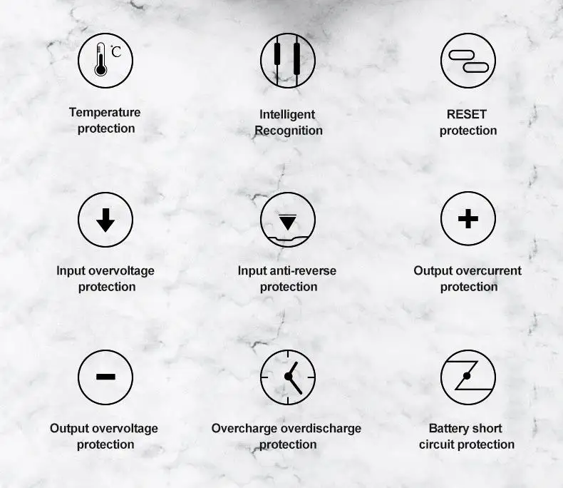 30000mAh/40000mAh Power Bank Micro USB QC Fast Charging Outdoor Camping Powerbank LED Display Portable External Battery Charger