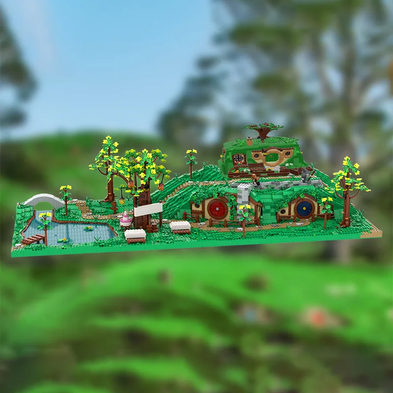 4238pcs MOC The Shire Hobbit Lord Rings Model Building Blocks Construction Toys Christmas Gifts Birthday Idea DIY Kids Creative
