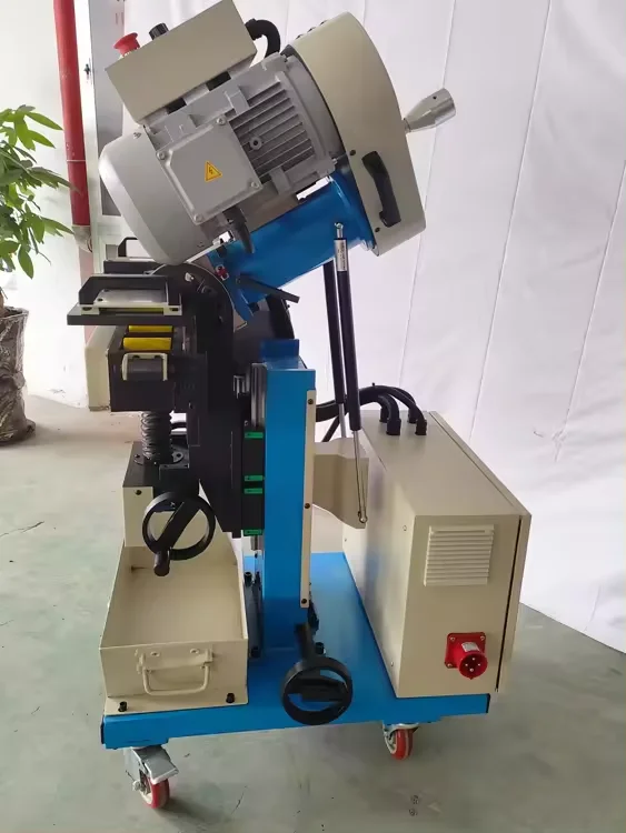 BC-80 Auto Feed Beveler Plate Edge Milling Beveling Chamfering Machine 0°-60° Beveling Angle Cold Cutting Bevelingshape:V,Y,K,X