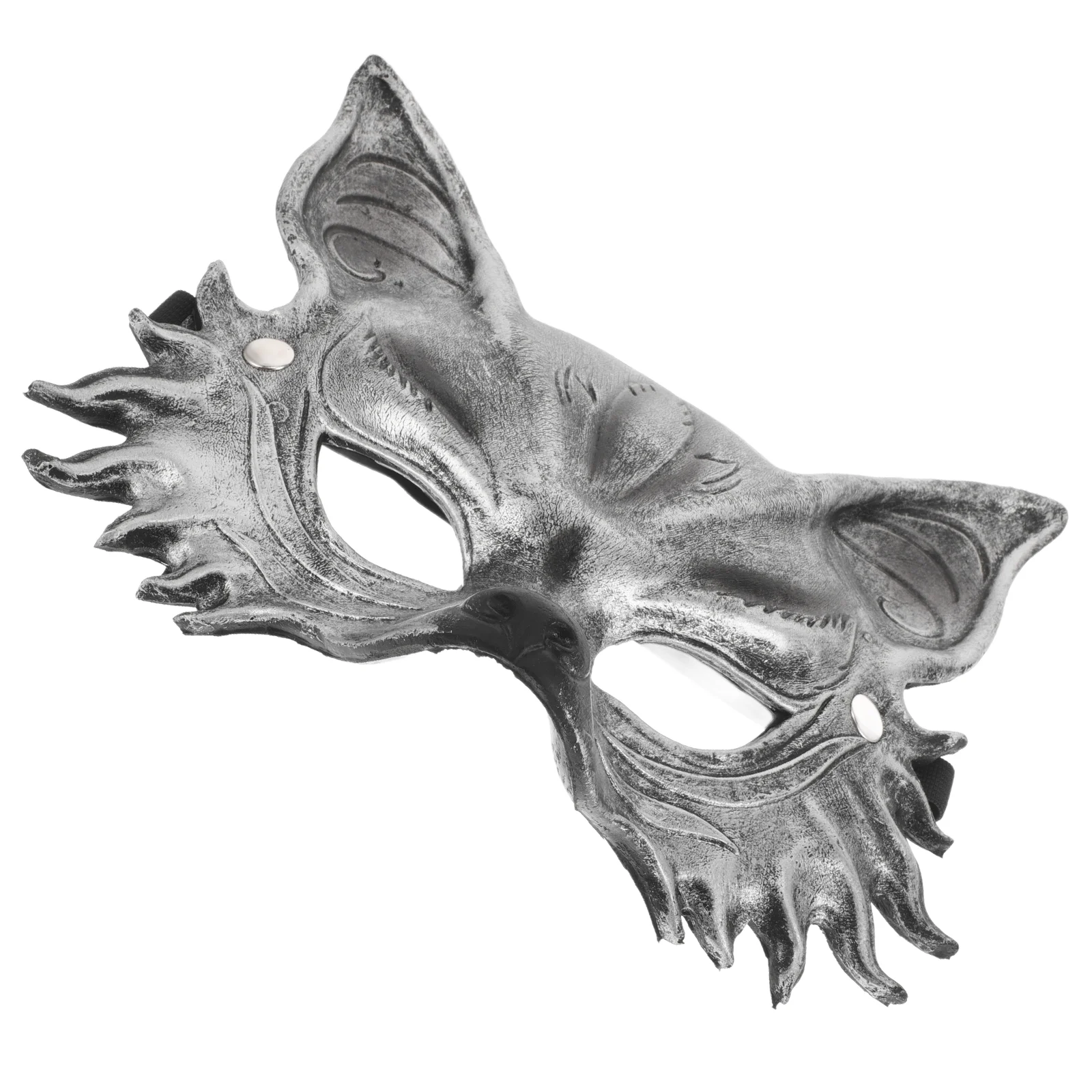 Halloween Fox Mask For Men Realistic 3d Animal Cosplay Half Face Mask For Parties Masquerades And Creative Costumes Cosplay Fox