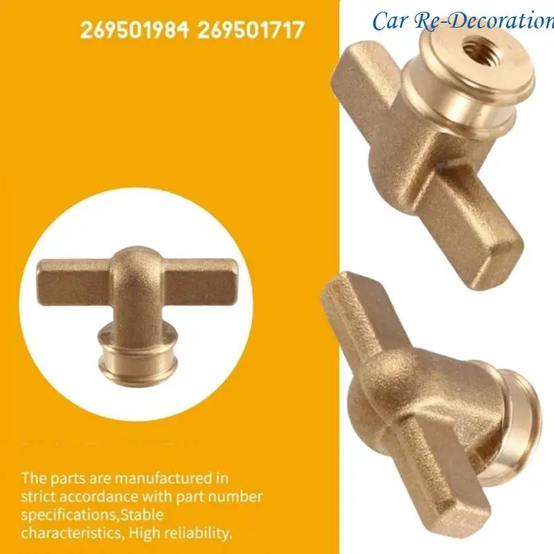 

R58D Replacement Accessory Copper End Fitting Easy Installation T-Head Shock Absorbers End Fitting for RXT 230 RXT 300