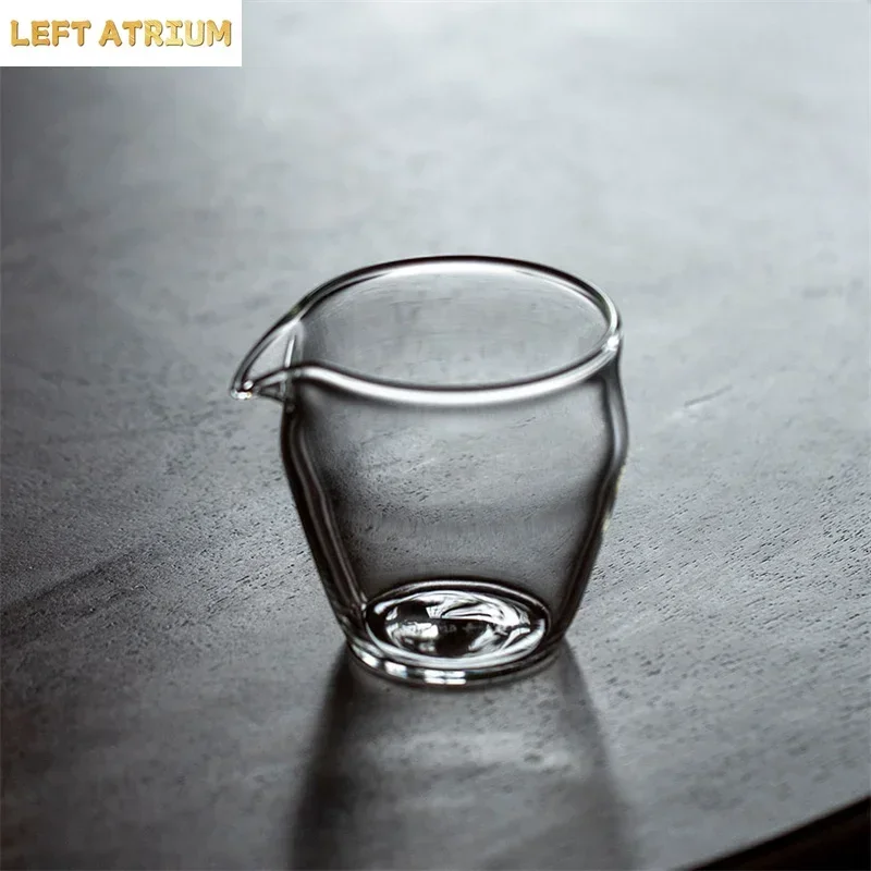 150ml Small Capacity Heat - resistant Glass Tea Pitcher Fair Cup Tea Separator Chahai Chinese Kung Fu Tea Set Accessories
