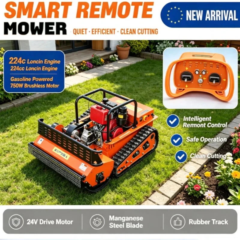 New Arrival High Quality Remote Lawn Mower Customized Power Configuration CE EPA Certified Grass Cutter For Garden Landscaping