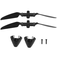 Y34A 2Pcs Xk A800.0006 Propeller Folding Blades for Xk A800 Rc Aircraft Fixed Wing Glider Upgrade Spare Parts