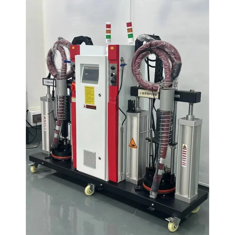 PUR-050TP Glue Machine Double Barrel Woodworking Edge Banding Machine Hot Melt Glue With Pump Case Packaging From Wood Material