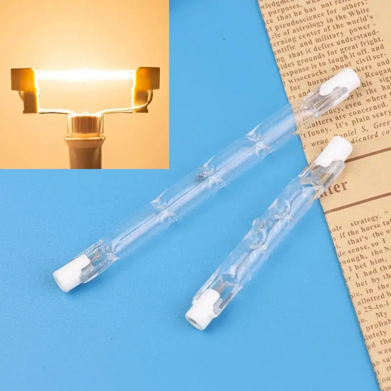 

60W/80W/100W/120W R7S Halogen Linear Light Bulb Color Temperature 2800K DIY Lighting Accessories