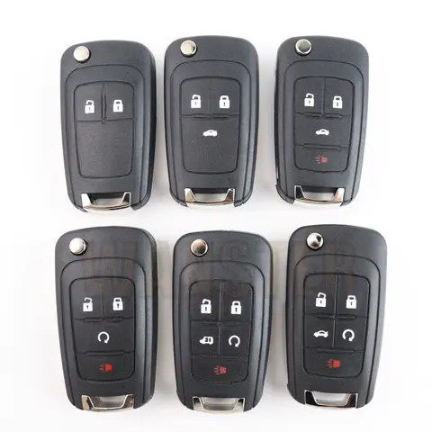 Buick Opel Vauxhall Insignia Astra Mokka Zafira for Chevrolet Cruze Epica Lova Camaro Impala 용 자동차 키 Fob 케이스 쉘 하우징