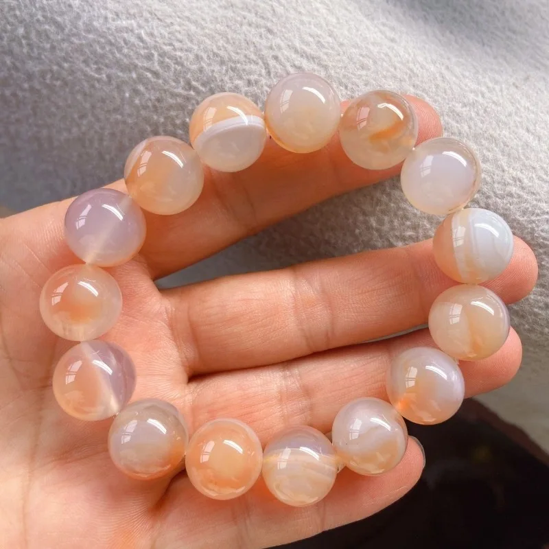 

New Natural Agate Bracelet, Classic Simple and Versatile Jewelry
