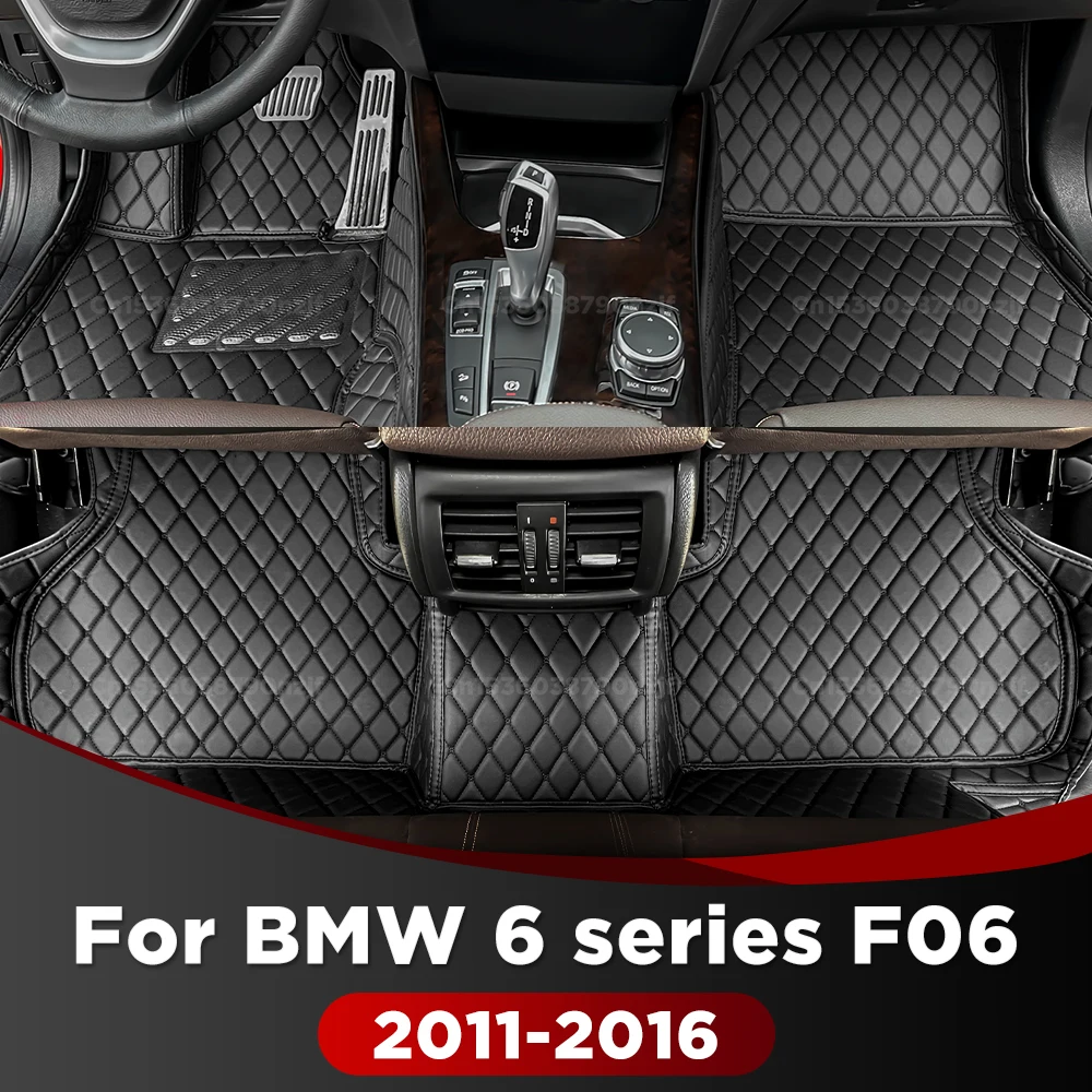 

For BMW 6 series F06 (2/4 Doors) 2011-2016 Custom Car Floor Mat Automobile Carpet Cover Interior Accessories Protective