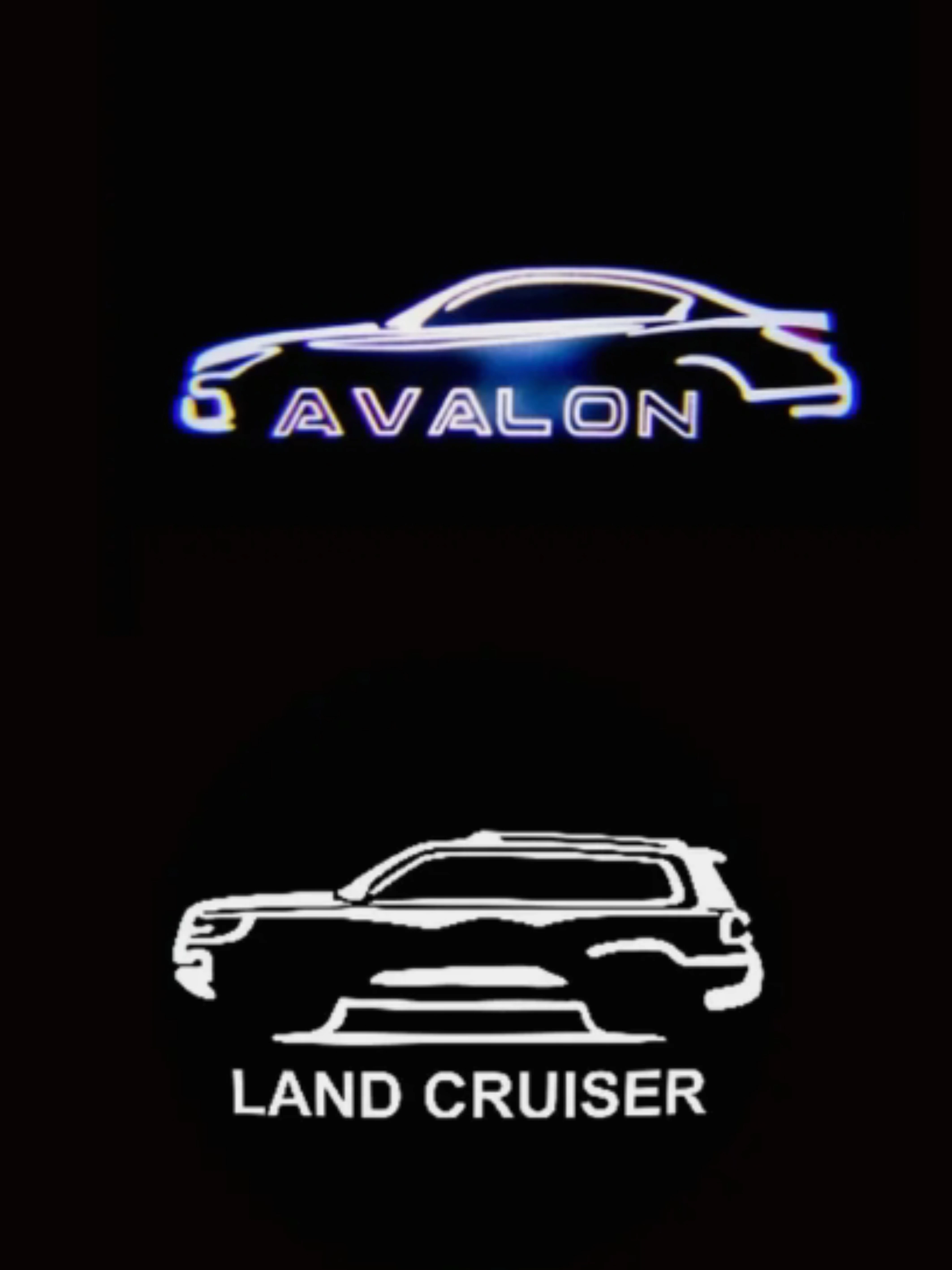 

2pcs LED car door lamps for Toyota Avalon 2013-2019