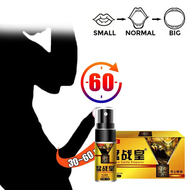 Male Sex Delay Spray Male Penis Enlargement Spray 60 Minute Prevent Premature Ejaculation Herbal Erection Spray