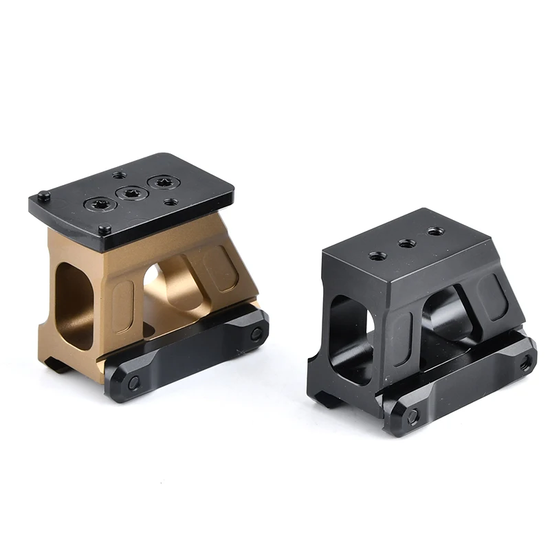 Tactical Unity Red Dot Optic mini Scope Mounting Adapter Fit 20MM rail Quick Release Heighten Optic Bracket Airsoft Accessory
