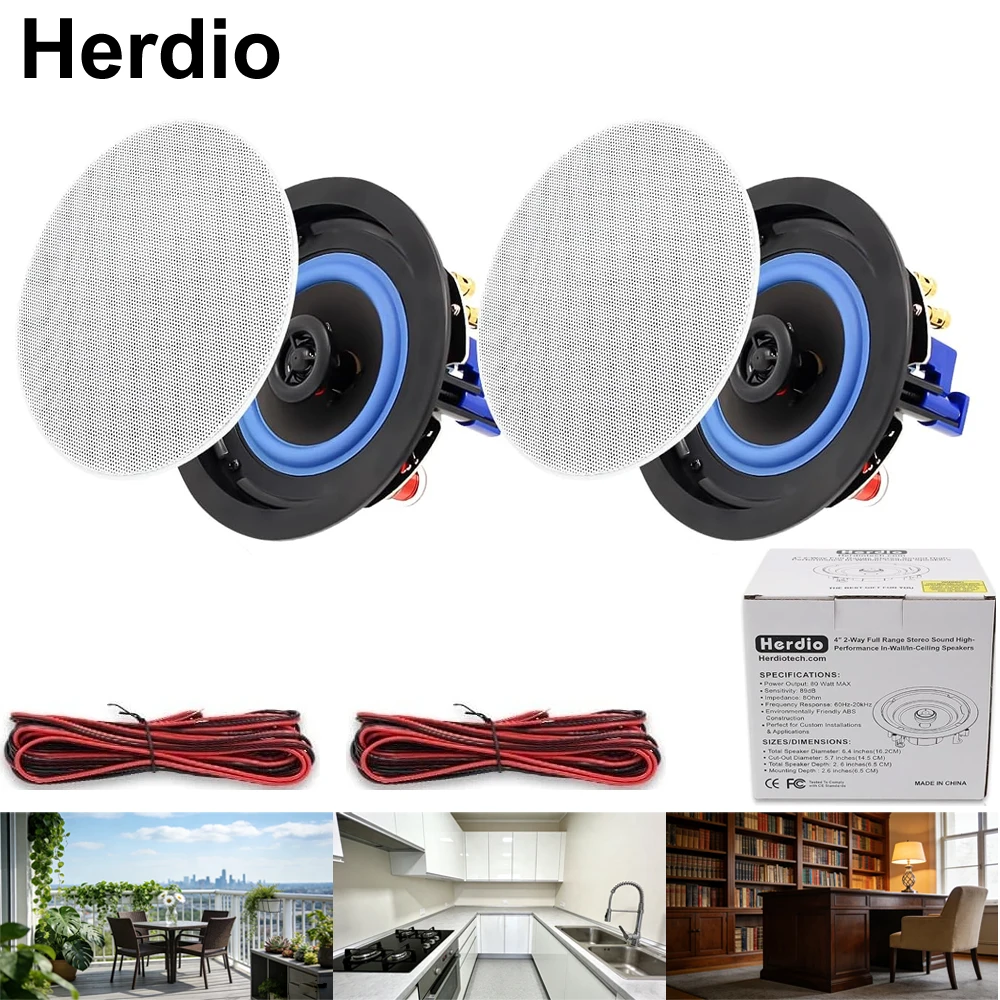 Herdio 4 Inch Passi…