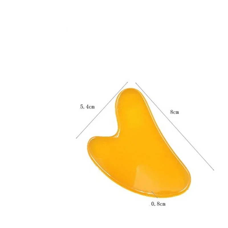 1 PC Guasha นวดสวยขี้ผึ้งขูดนวด Scraper เครื่องนวดหน้าเครื่องขูดเครื่องมือสําหรับใบหน้าคอด้านหลัง