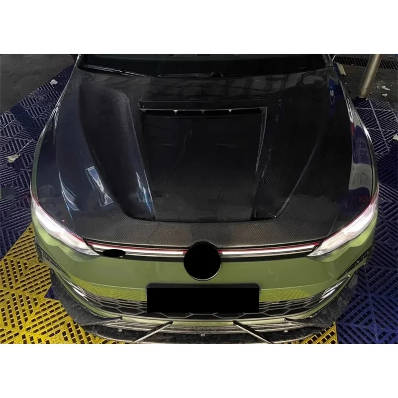 High Quality New Style Light Weight Carbon Fiber Engine Hood Bonnet 8th Exterior Modification Accessories