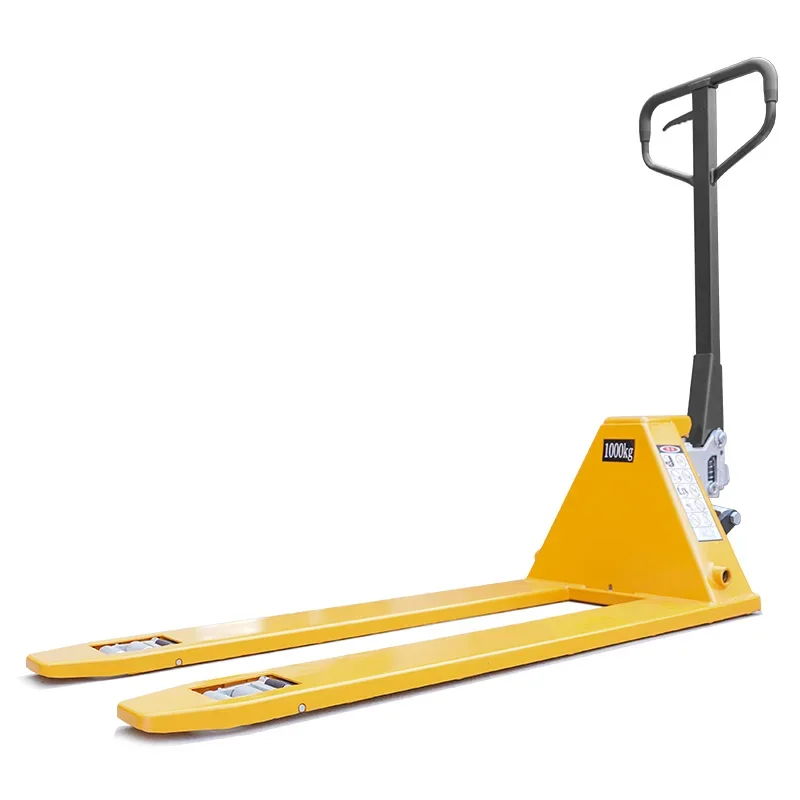 

Low-release forklift 35mm manual hydraulic forklift truck, forklift truck, hand push cow