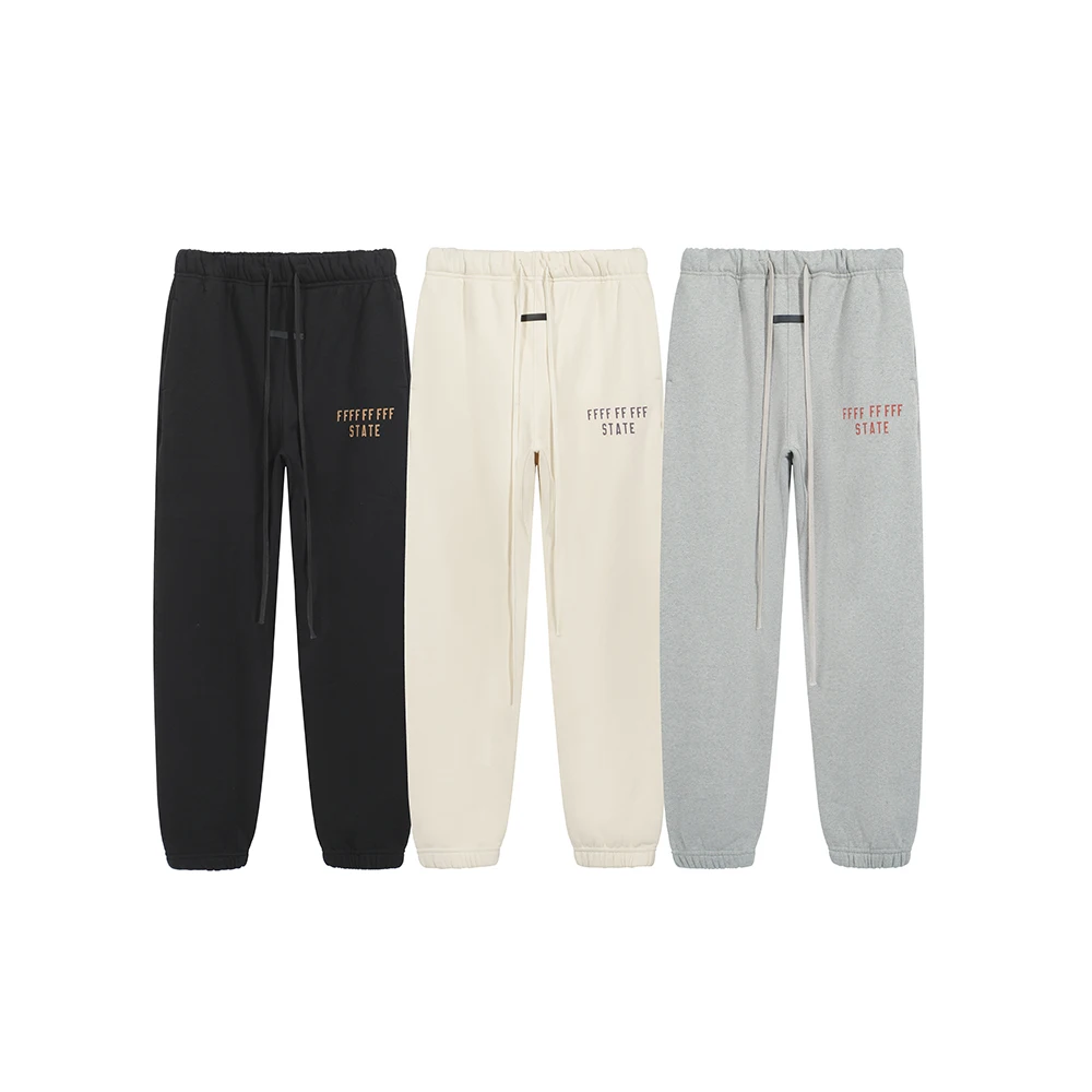 

Best Version The Back To School Sweatpants Men Women Hiphop Streetwear Loose Drawstring Pants Thick Fleece Pant Trousers