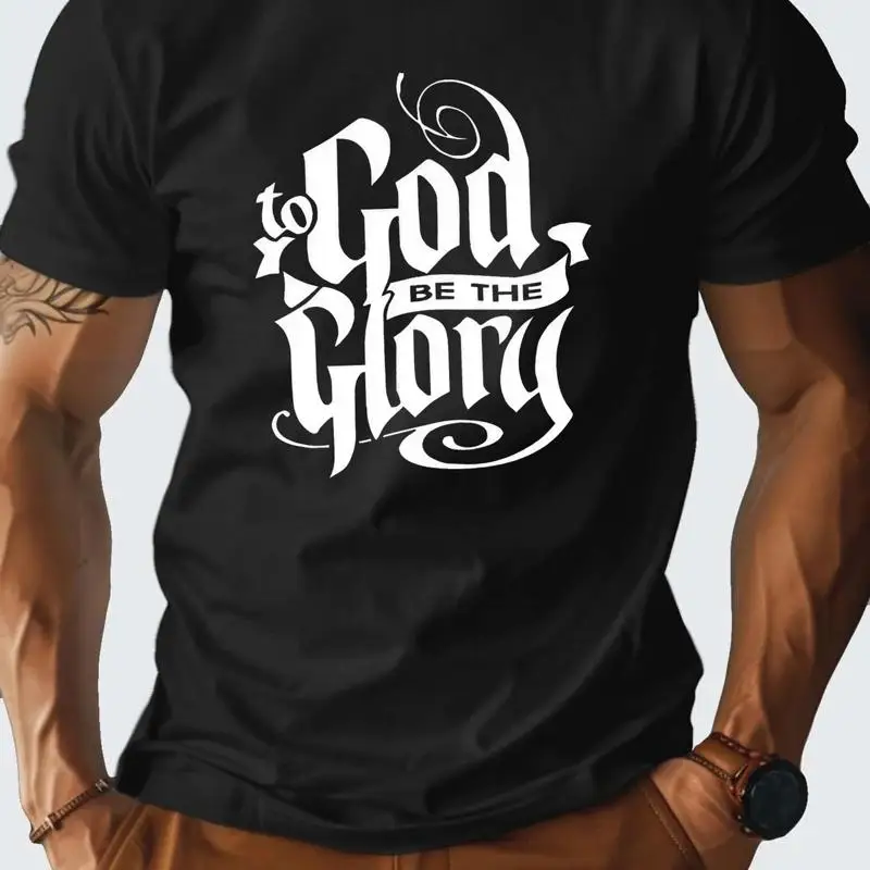 GOD GLORY 100 Cotton Comfort Fit Men's T shirt 1 pc