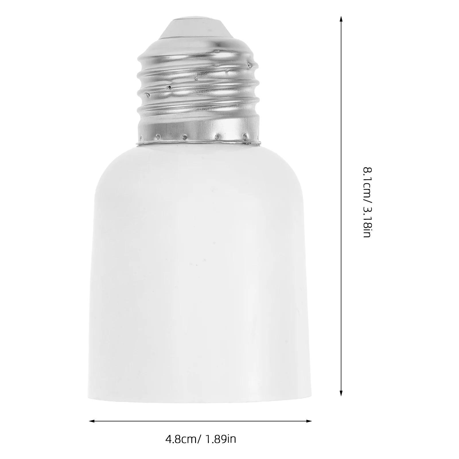 E27 to E40 Lamp Holder Adapter Versatile Socket Converter for LED Bulb Use Home Office Lamp Base Conversion Socket Converter