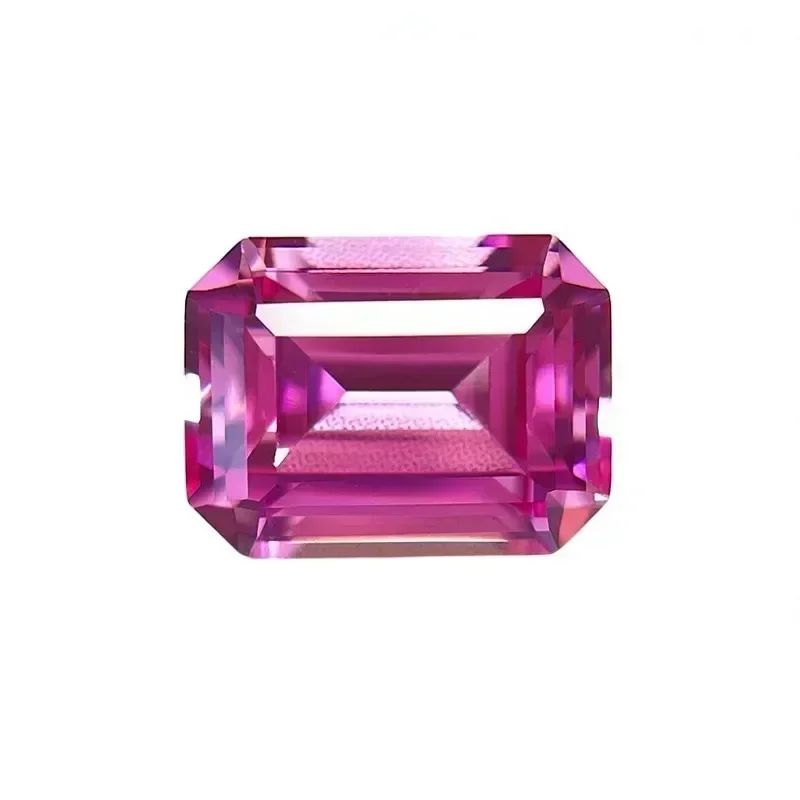 M-Lab Grown Sapphire Pink Color for Jewel Making DIY Ring Necklace Earrings Main Materials with AGL Certificate Daily matching