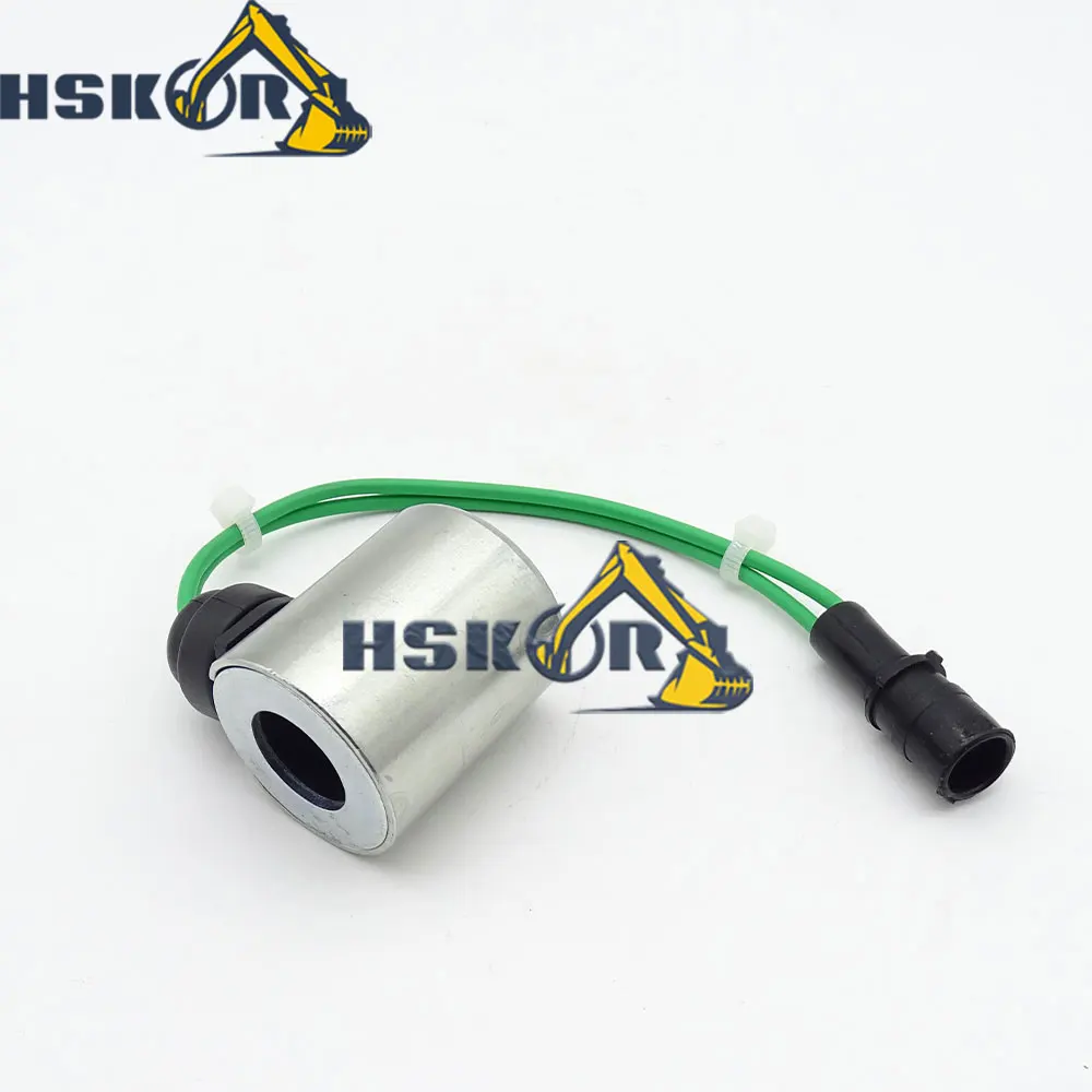 186-1525 1861525  solenoid valve coil 24v  for CATerpillar loader parts E120H E130H  E140H E160H  HSKOR high quality