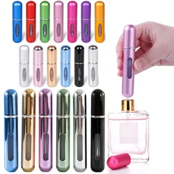 5ml Perfume Nebulizer Portable Liquid Container Refillable Empty Bottle for Cosmetic Travel Mini Aluminum Spray