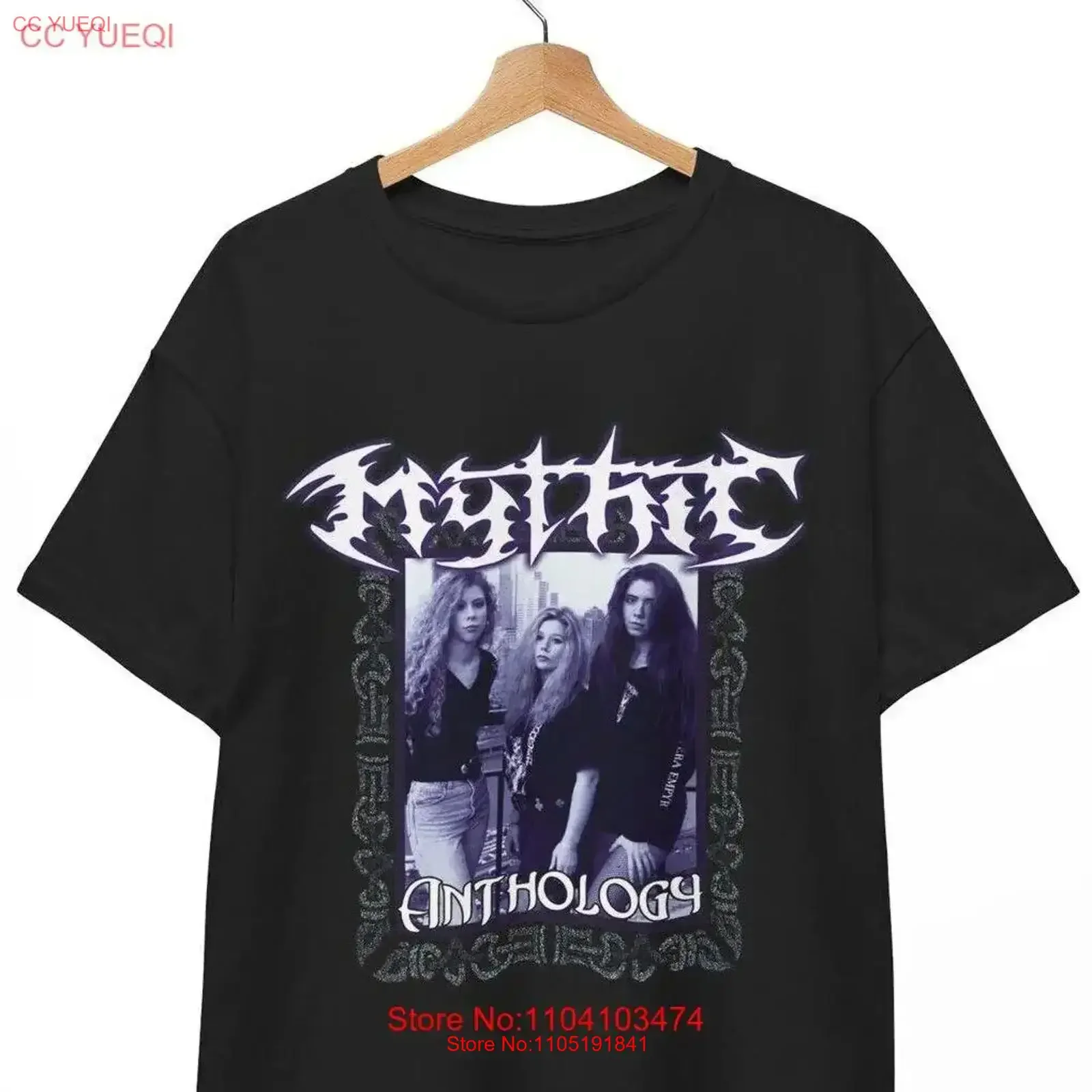 T-shirt MITHIC Mitic Przesilenie zimowe death metal osdm deremming divine eve vintage lavé doux mode légèrement confortable