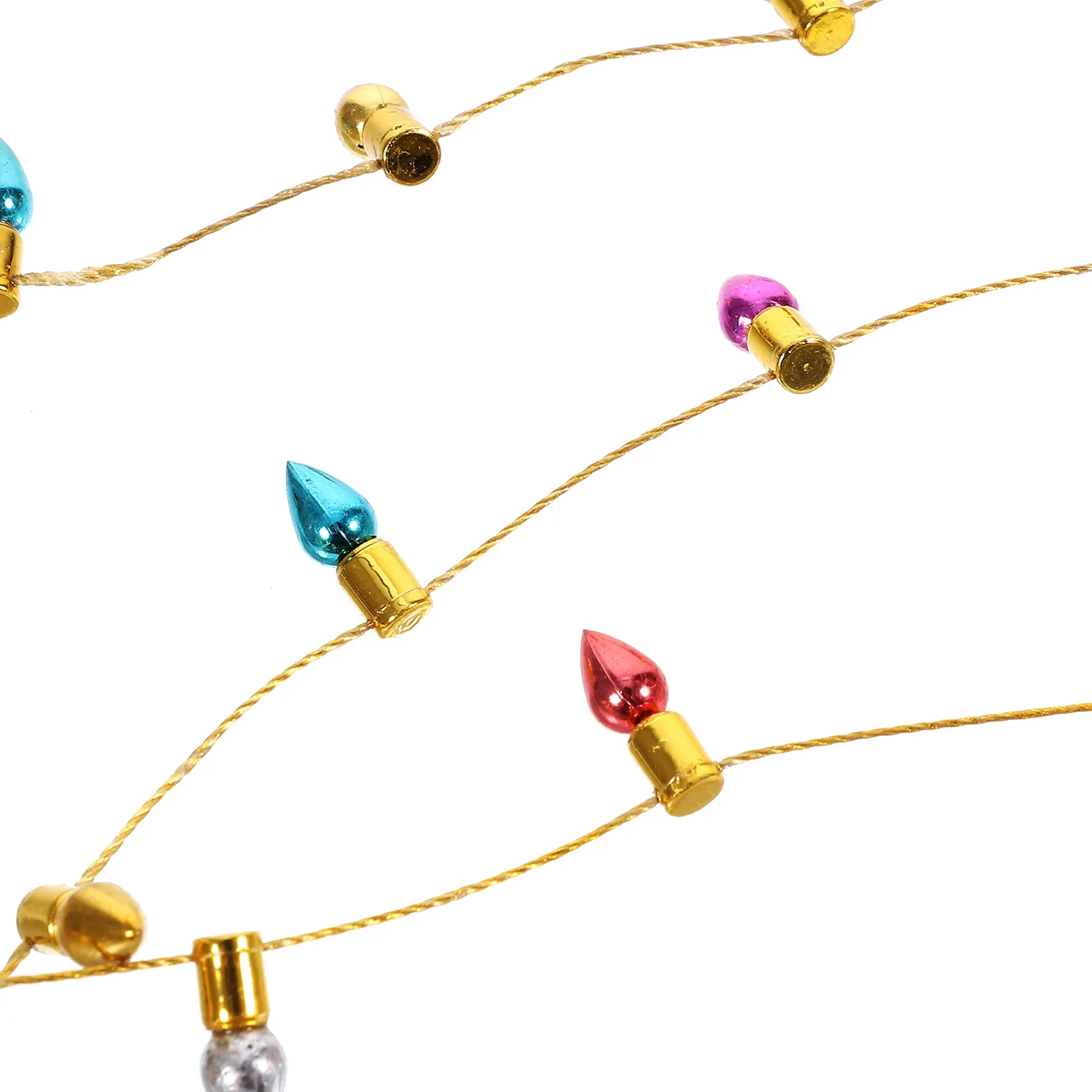 

Christmas Tree Decoration Simulation Light String Long Length Realistic Bulbs Safe Reliable Outdoor Indoor Party Bedroom Decor