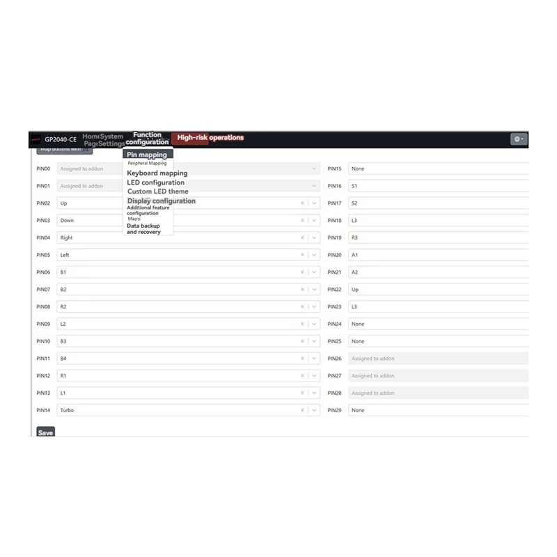 A003 16 teclas teclado de jogo hitbox controlador sem alavanca luta joystick para pc/ps3/ps4/ps5/steam arcade pc presente a