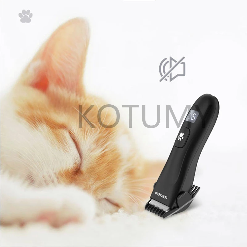 Rechargeable Pet Shaving Machine Razor Pet Clipper Hair Grooming Barber Pet Supplies Foot Hair Trimmer Electric Pusher Scissor