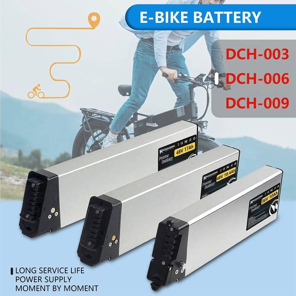 48V 17Ah 15Ah 12.8Ah 10.4Ah 36V 10Ah 12Ah 15Ah 52V 12.5Ah 15Ah 17Ah DCH-003 DCH-006 DCH-009 350W~1000W Motor battery