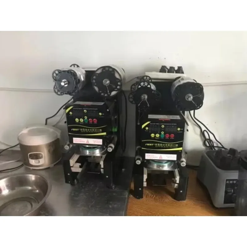 【الأكثر مبيعًا】 ماكينة سد الفقاعات الأوتوماتيكية من المصنع من FEST للبيع ماكينة سدادة كوب بوبا للبلاستيك والورق #1