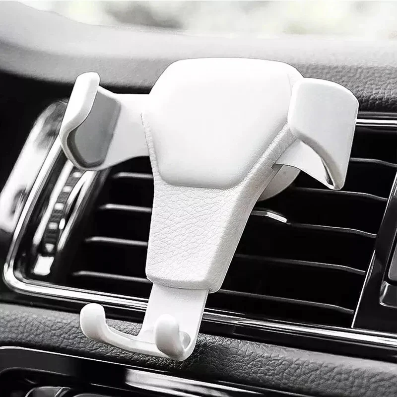 Universal Gravity Auto Phone Holder Car Air Vent Clip Mount Mobile Phone Holder Cell Phone Stand GPS Support For iPhone Samsung