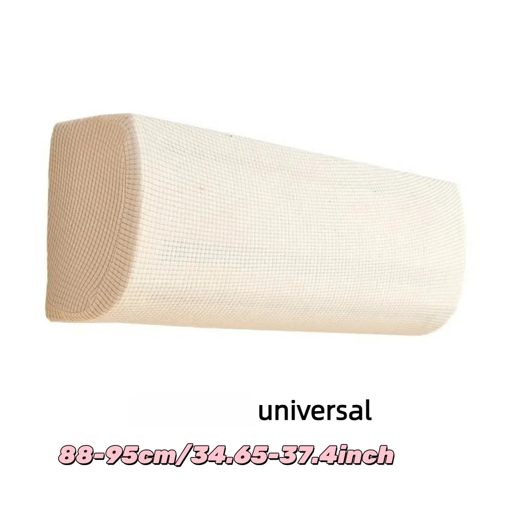 1PC Soft Air Conditioner Dust Cover All-Inclusive Polar Fleece Protective Case Wall Mounted Solid Color Easy Cleaning Cover