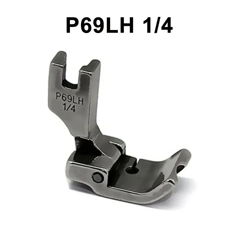 P69LH P69RH Industrial Sewing Machine Accessories Flat Lathe Foot Grooved Thread Single Needle Presser Foot