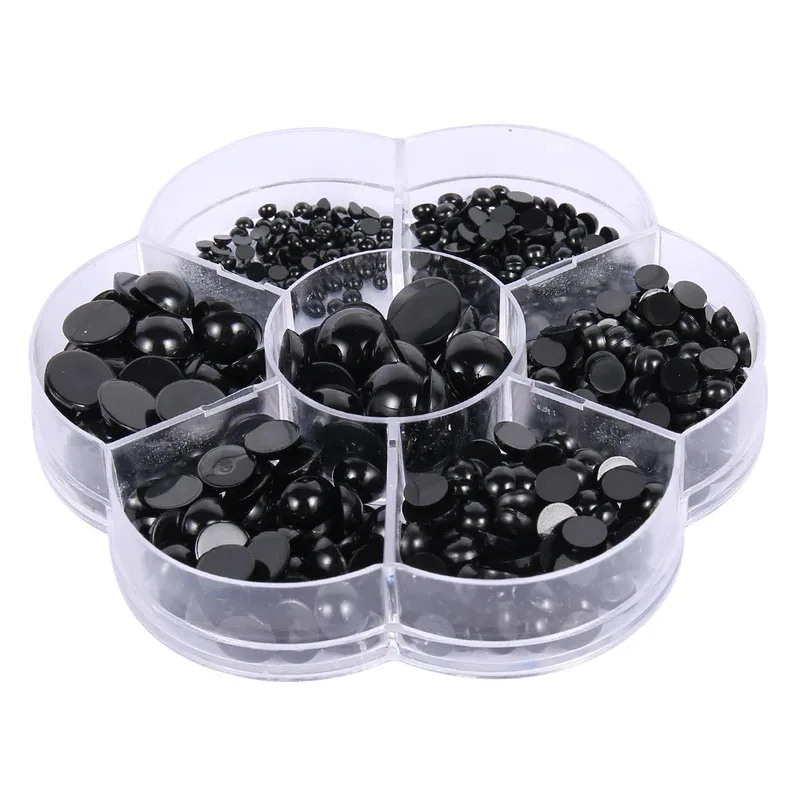 500 Uds. Ojos para hacer muñecas, 3-12mm, botón de plástico reutilizable, manualidades, ojos de seguridad para oso, juguete suave, muñeco de peluche, accesorios DIY