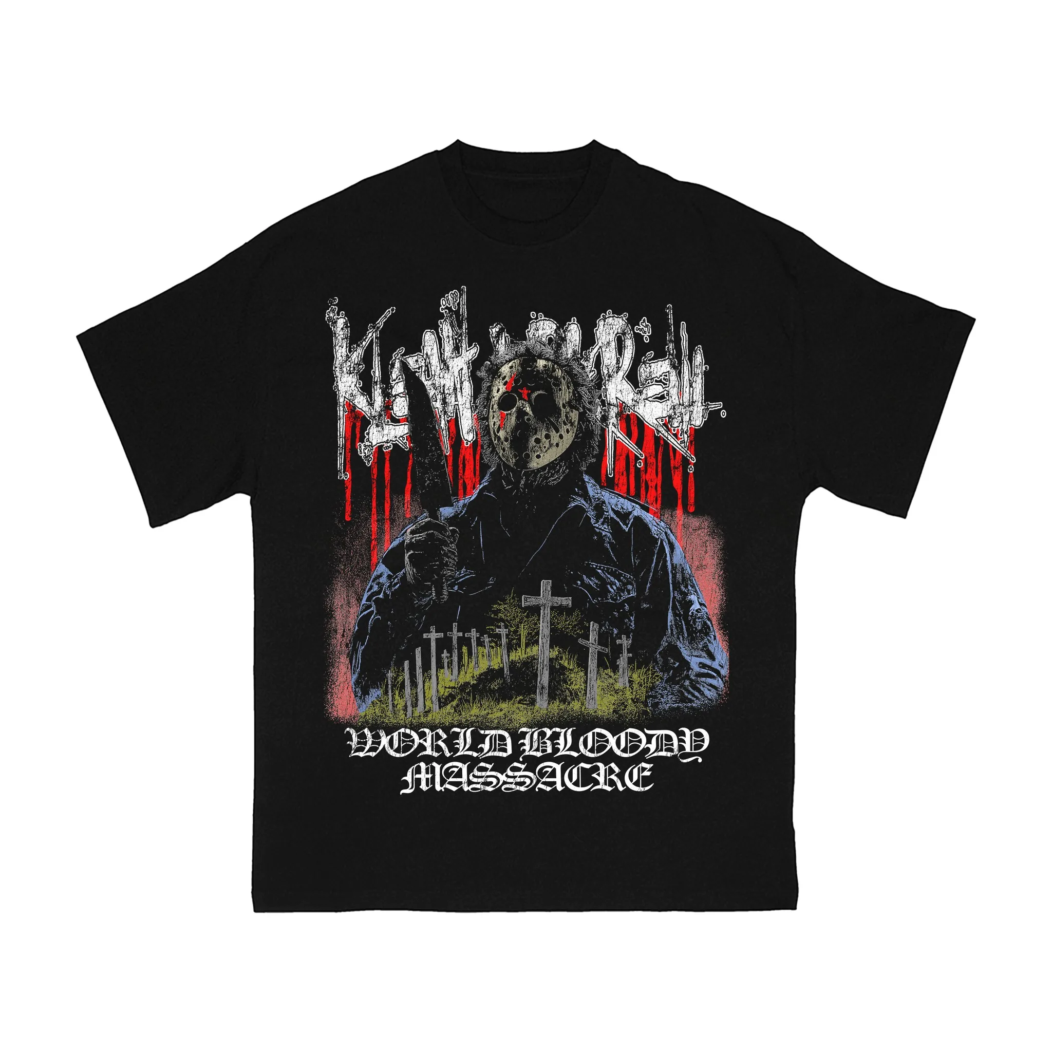 American Style Kill Ya Krew Graphic T Shirts Harajuku Pro Choice Mens Cotton T Shirt Round Neck Short Sleeve Y2k Tops