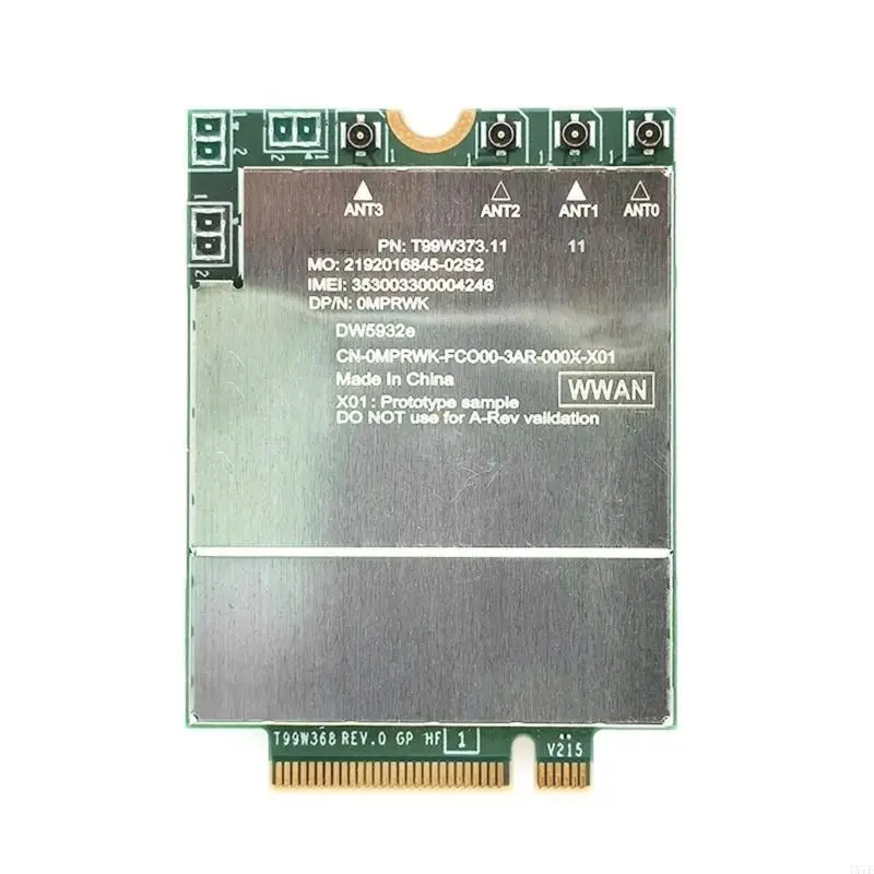 

4x7e T99W373 Модуль Fast 5gnr sub 6G/Mmwave LTE UMTS Двойной частотный модуль GNSS для 7030 7350 7450 7650 9450 Ноутбуки