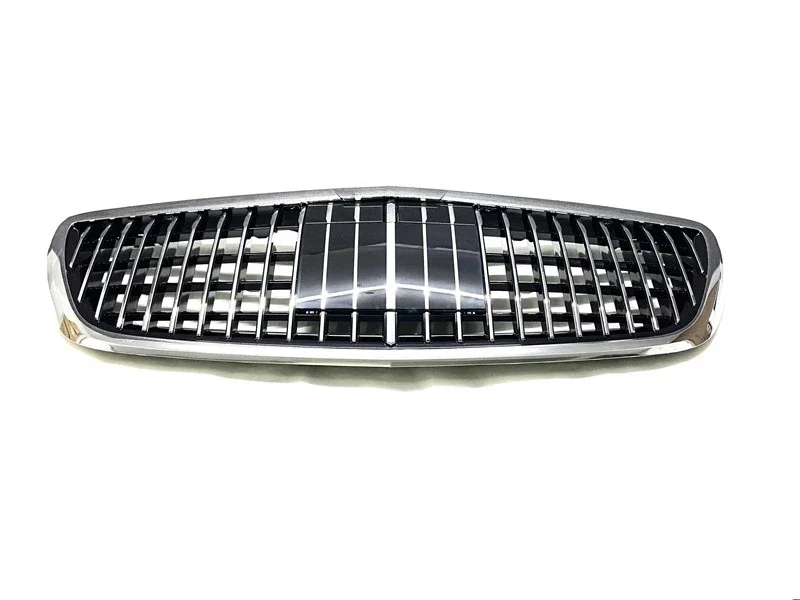 Chrome Front Grille for Mercedes-Benz S class W222 S320 S400 S500 S600 S350 for Maybach Style AMG 2013-2020