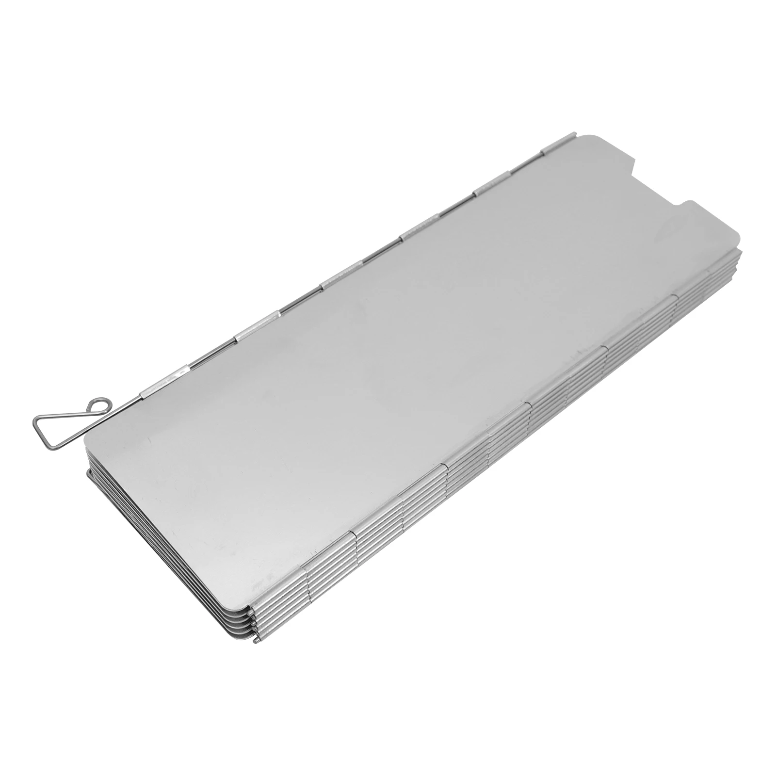 

Aluminum Alloy Folding Stove Windscreen Portable Outdoor Burner Camping Supplies Cooker Windshield Storage Pouch Adjustable