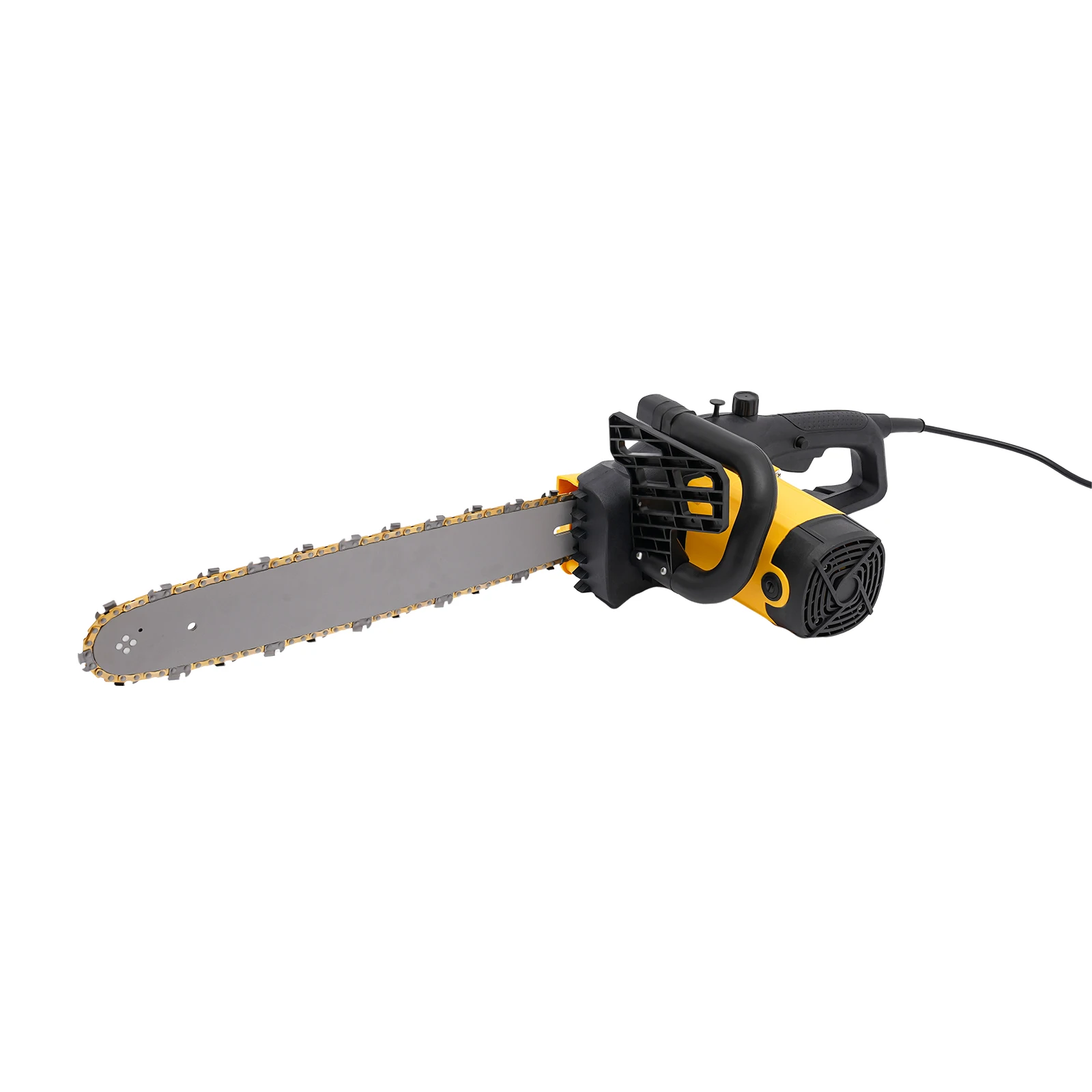 Electric Chain Saw Handheld Corded Chainsaw One-Hand Saw Wood Cutter with1.8m Power Cord 110V/220v 1800W