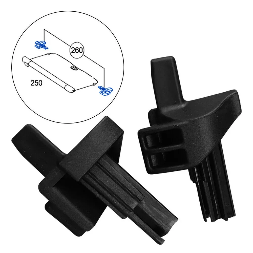 

2pcs Parcel Shelf Clips Trunk Luggage Rack Card Head Plastic Clips For Mercedes-Benz A1696930284 Auto Fastener Clip Replacement