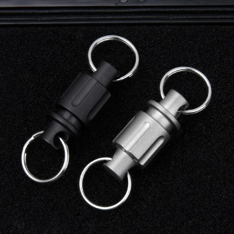 Quick Release Open Keychain Metal Car Keys Quick Hooks Universal Rotary Buckle DropShipping