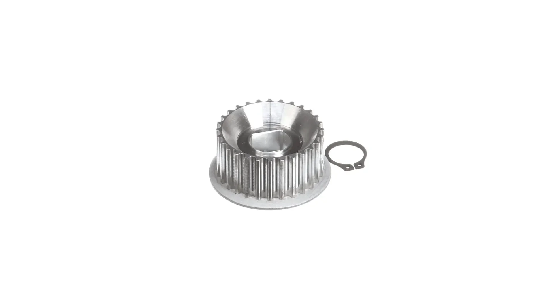 Prince Castle 527-810S Pulley with Retaining Clip, 28 Tooth, DCFT-MCD