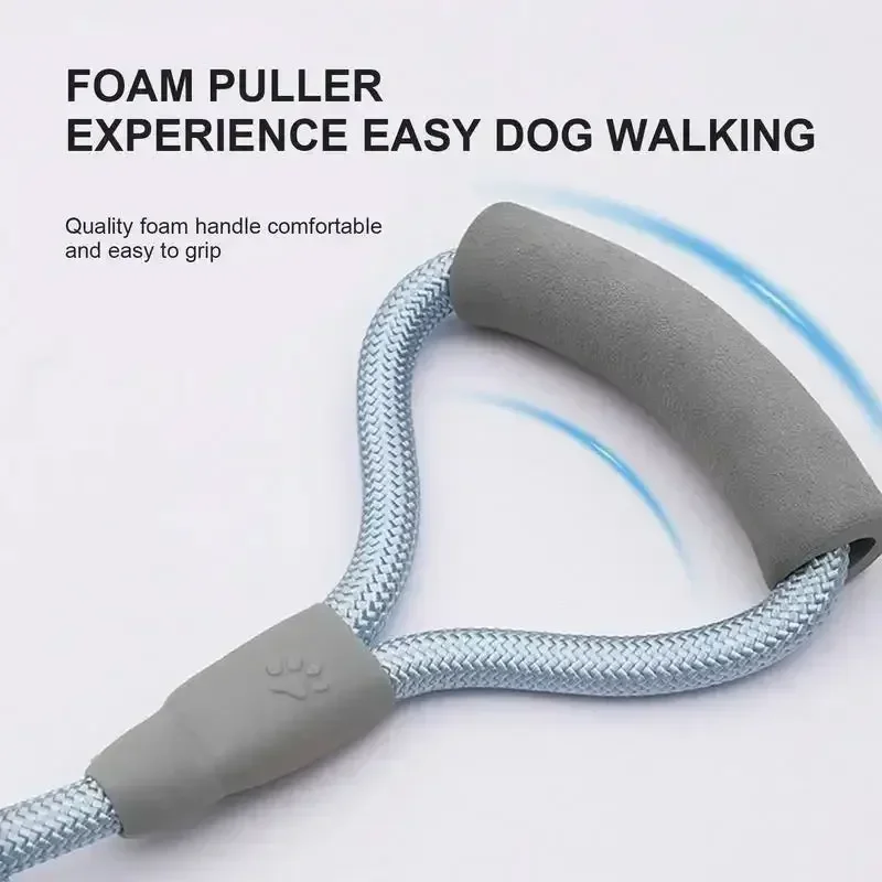 Pet dual head dog walking rope one drag two traction rope anti winding and detachable Leads for Hands Rope for Medium Large Dog